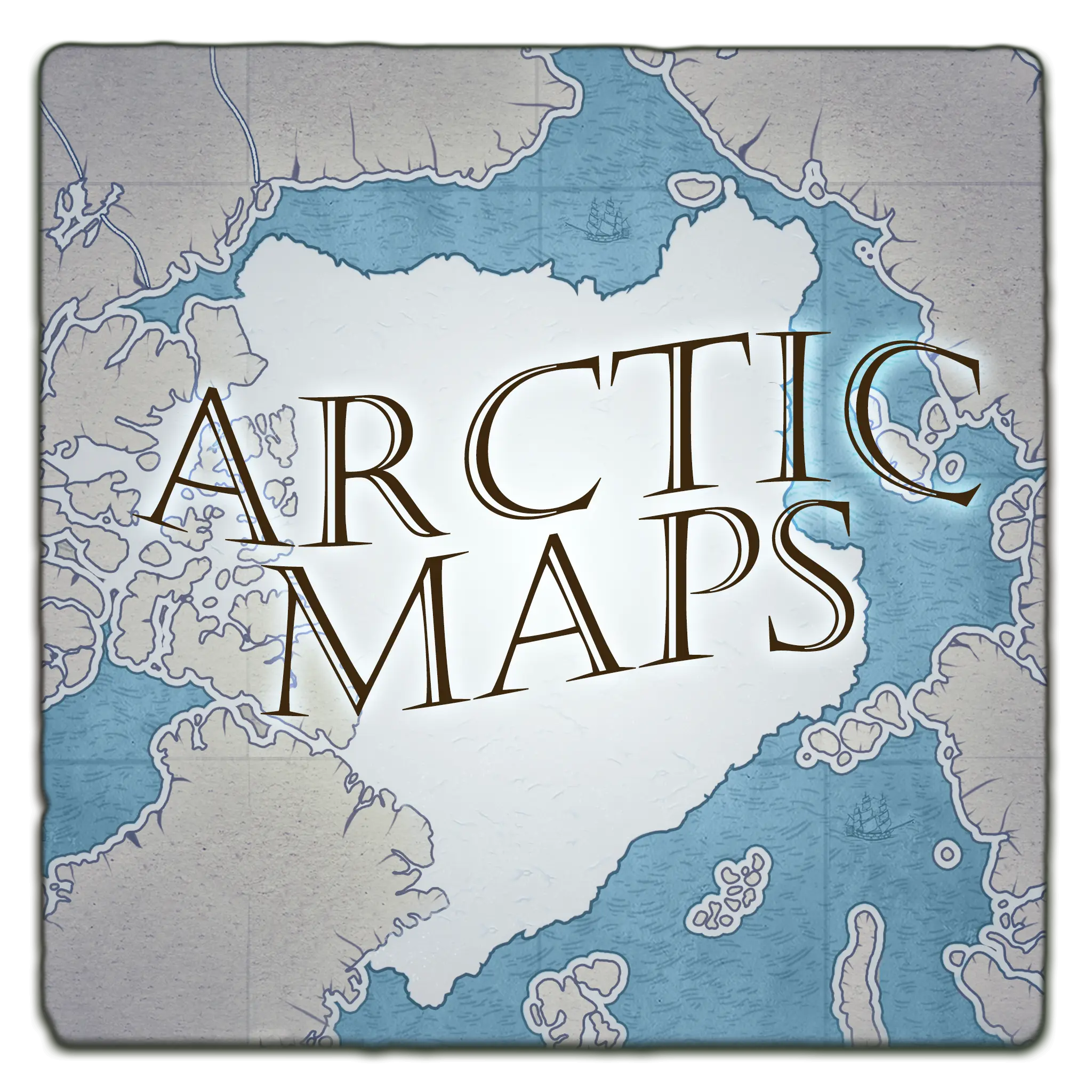 北極圏のマップ