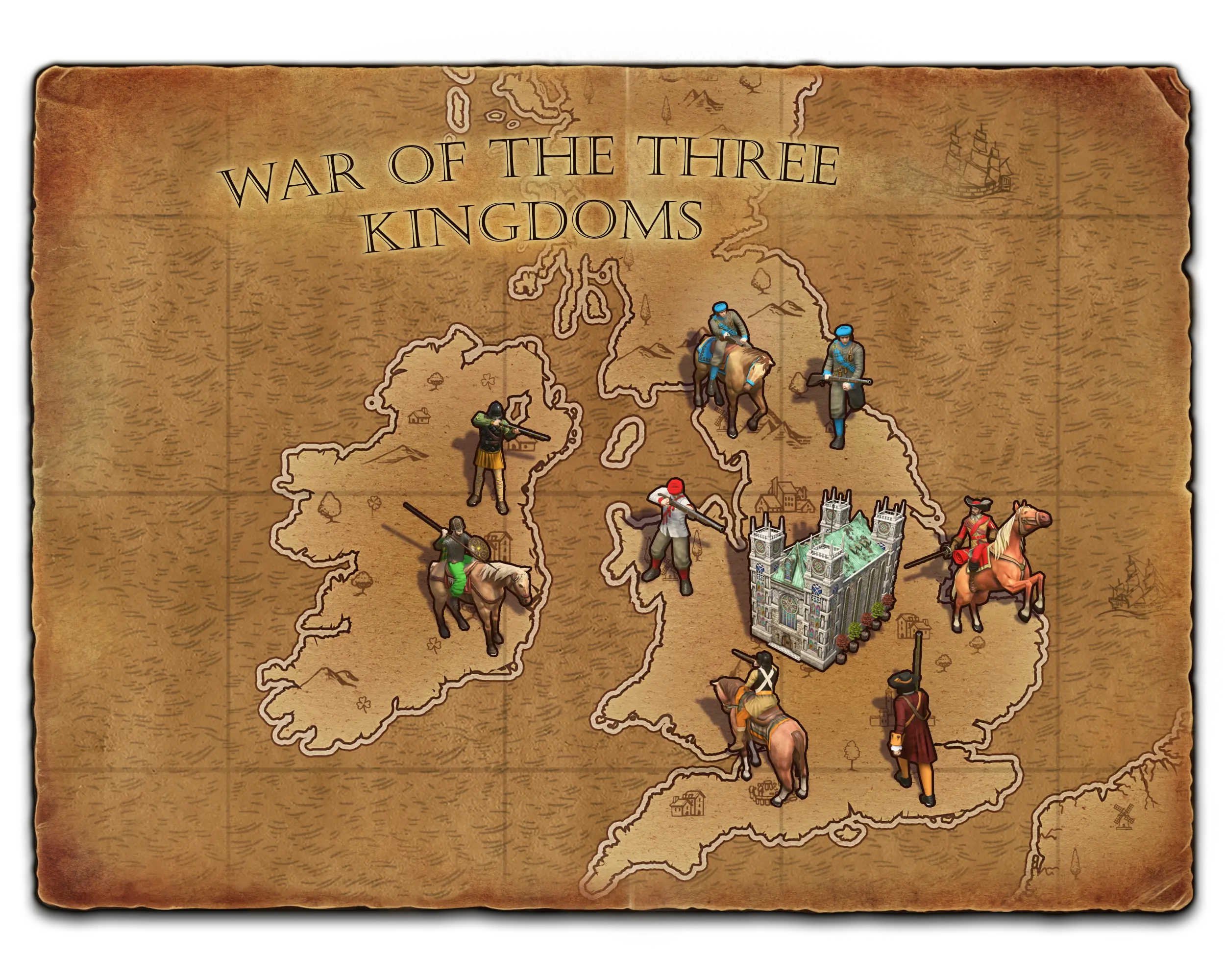 Üç Krallık Savaşları map background